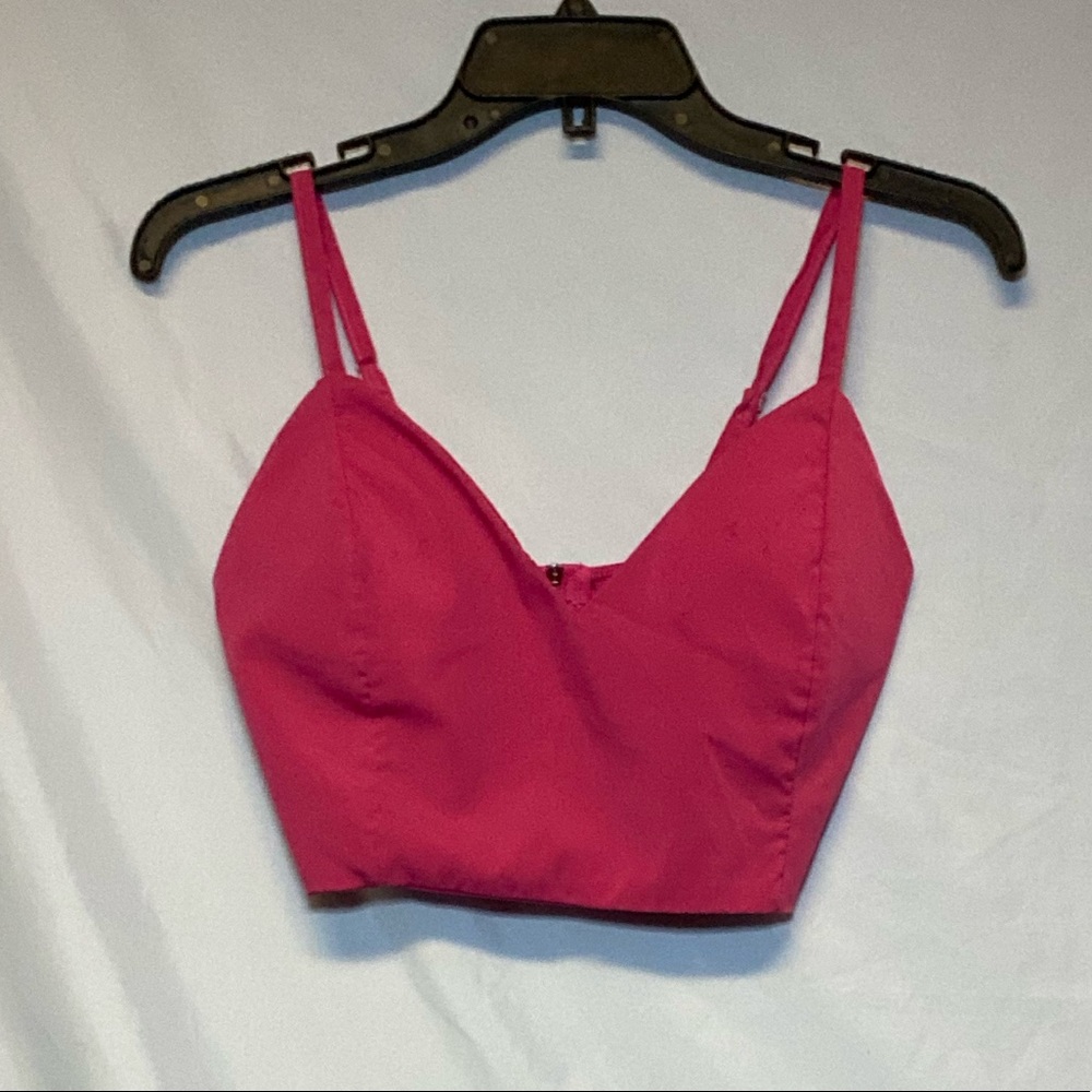 Hot pink tank